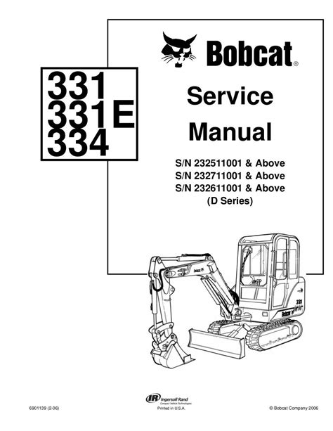 bobcat 331 mini excavator repair manual|bobcat 331 excavator parts diagram.